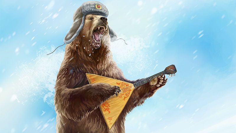 Медведь в России 